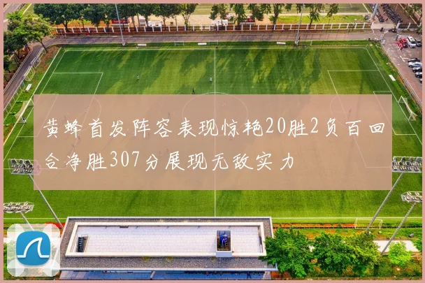 黄蜂首发阵容表现惊艳20胜2负百回合净胜307分展现无敌实力